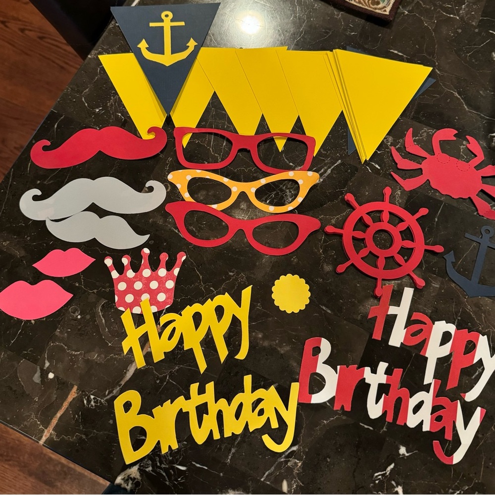 Nautical Themed Paper Party Decorations